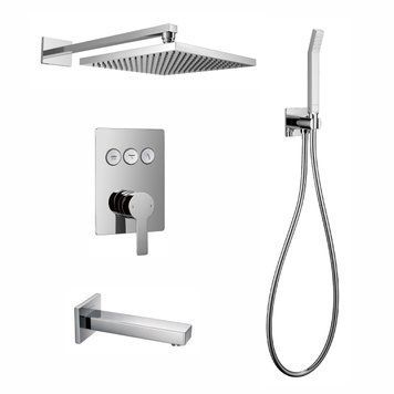 Душова система прихованого монтажу IMPRESE SMART CLICK ZMK1024010301 99246 фото