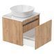 Тумба з умивальником IMPRESE BILOVEC f3276Dr, дуб 74028 фото 4
