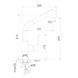 Змішувач для кухні IMPRESE BLANICE f03401201AF 93342 фото 2