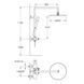 Душова система з термостатом IMPRESE SMART CLICK ZMK101901212, чорний 82144 фото 2
