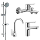 Набір змішувачів IMPRESE KIT kit300921 79479 фото 1