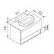Тумба з умивальником IMPRESE BLACK EDGE f32119OK, дуб 81844 фото 2