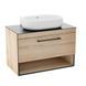 Тумба з умивальником IMPRESE BLACK EDGE f32119OK, дуб 81844 фото 1