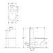 Унітаз підлоговий IMPRESE LESNA i11507 black, чорний 79246 фото 2