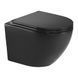 Унітаз підвісний IMPRESE LESNA i11546 black, чорний 79253 фото 1